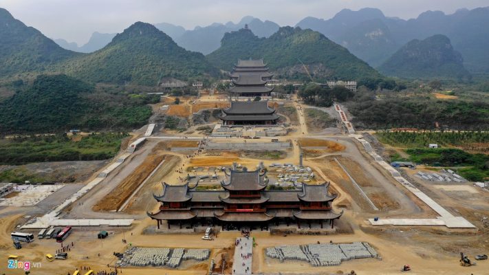 Công trình chùa Tam Chúc - Công Ty CP Thiết Bị Xây Lắp Giang Nam